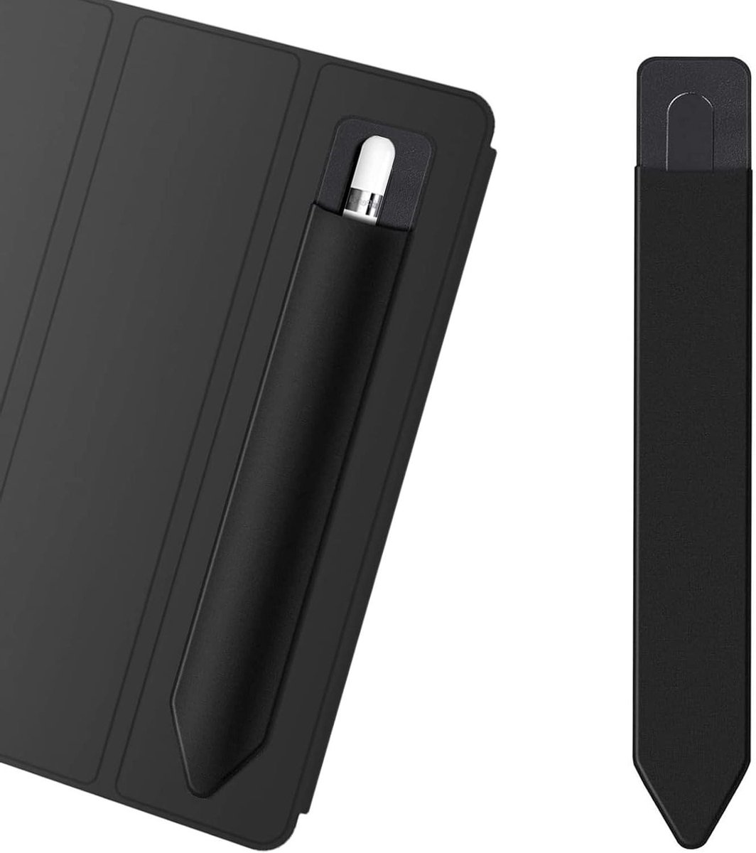 Penhouder voor tablets, pennenhouder voor styluspen, handige stylus-accessoire - zwart