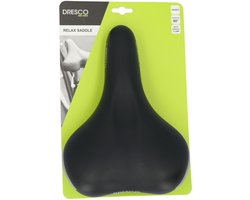 Dresco Fietszadel Liberto Zwart
