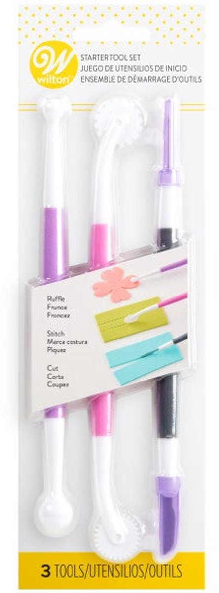 Wilton Fondant & Gum Paste - Starter Tool - Set van 3