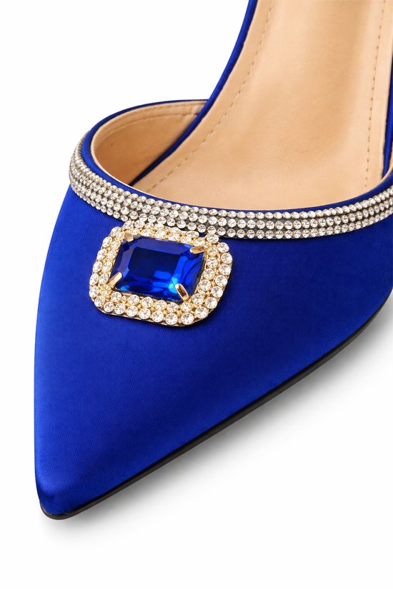 Zerba - Dames Pumps - Maat 41 - Blauw - Perella