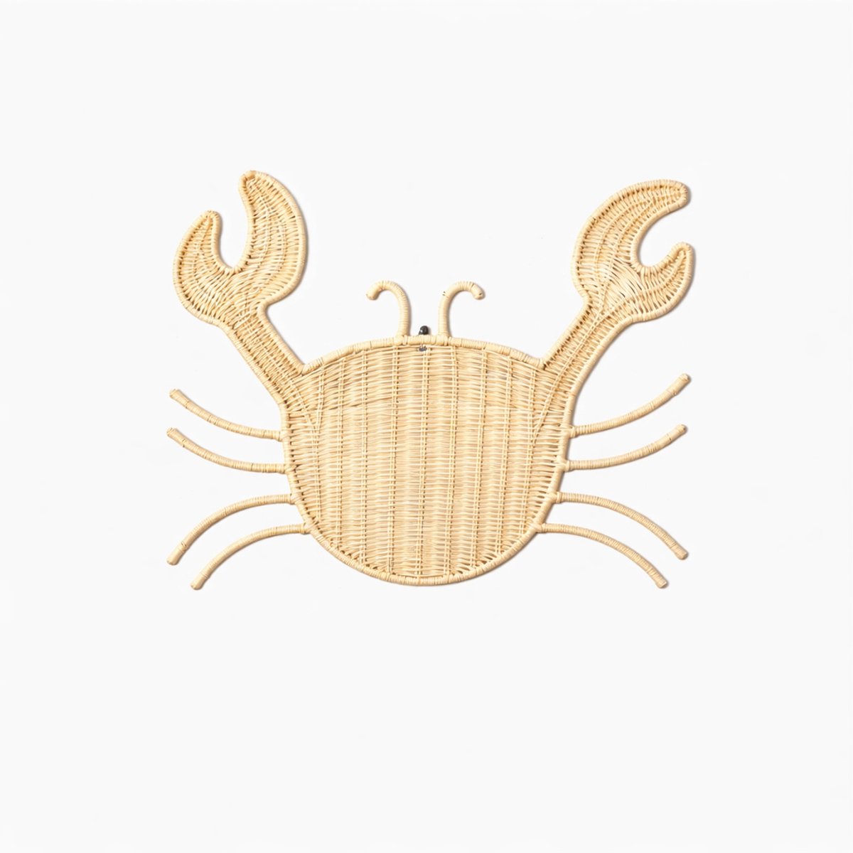 Rotan - Wanddecoratie - Krab - Decoratie - Babykamer - Kinderkamer - Kado