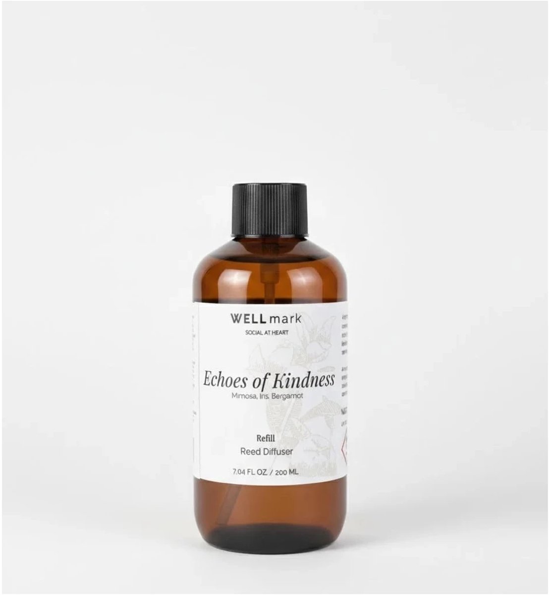 Wellmark refill diffuser 200ml echoes of kindness ivory