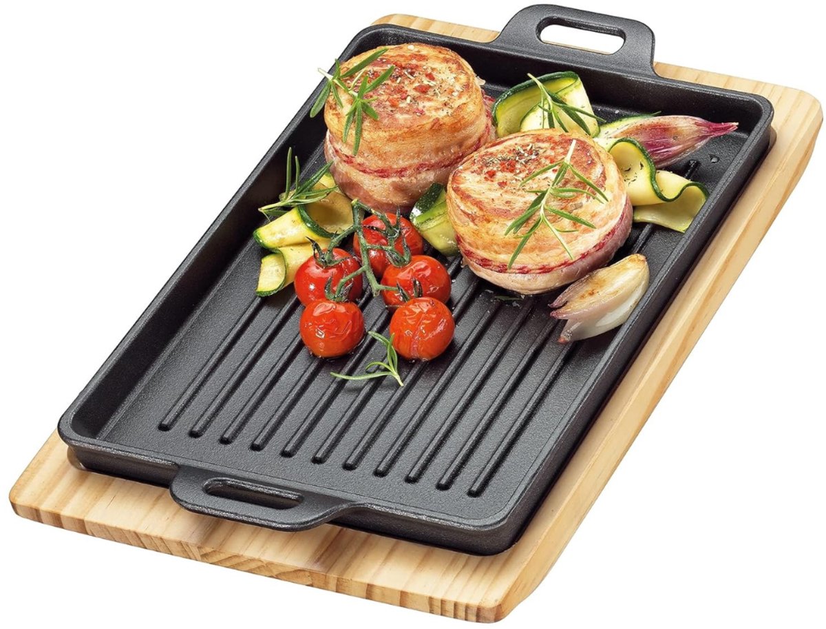 Grillplaat Inductie - Bakplaat - Gietijzer