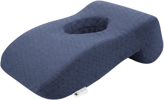 Gezichtskussen voor Massage - Blauw - Massage Kussen - Massagekussen voor Kind en Volwassenen - Hoofdsteun Massagetafel