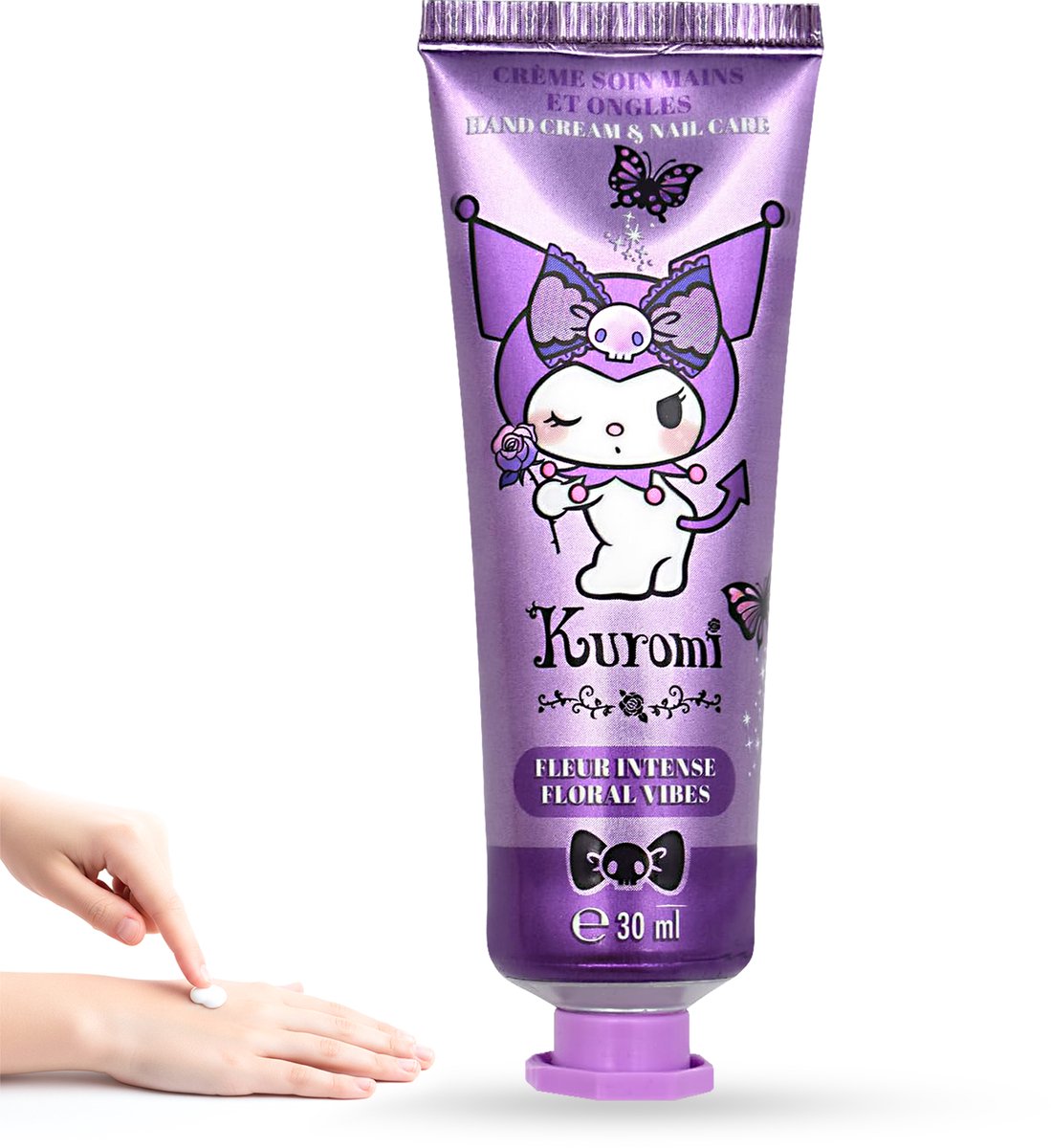Kuromi Handcreme - Hydraterend - Droge Handen - Bloemig - 30ml