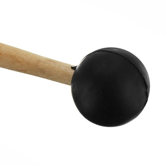 Stemvork mid Ohm 128 Hz - Chakra balanceren / activeren - Diapason - Tuning fork - Inclusief stoothoutje en zakje - Klanktherapie / meditatie / yoga / ontspanning - Metaal - Zilver - Jonyx van Merkloos — afbeelding 3