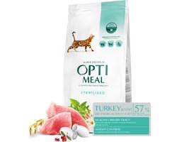 Optimeal gesteriliseerde katten droogvoer met kalkoen en haver - 10kg