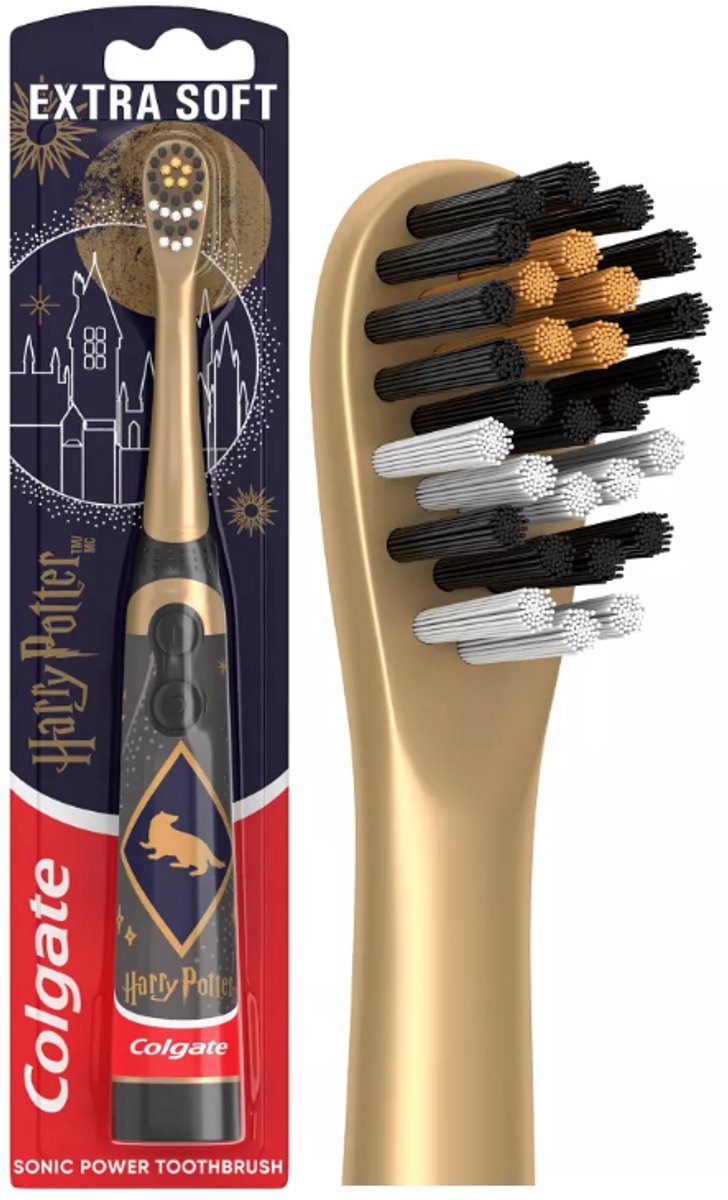 Colgate Harry Potter - elektrische tandenborstel voor kinderen vanaf 4 jaar - afbeelding Huffelpuf