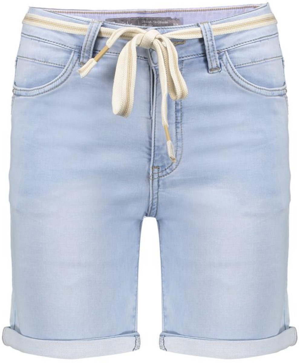 Geisha Broek Frances Denim 000830 Bleached Denim Dames Maat - S