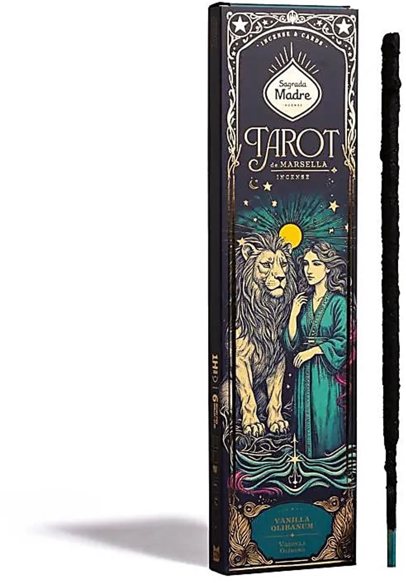 Sagrada Madre Natuurlijke wierook Tarot de Marsella Vanilla Frankincense