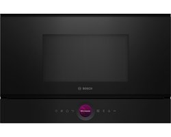 Bosch BFL7221B1-1 Serie 8 Inbouwmagnetron zwart+3 Jaar Gratis Extra Garantie