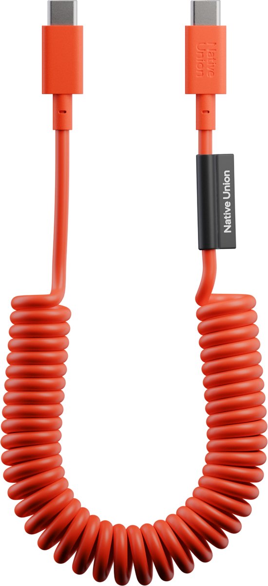 Native Union POP CABLE 1.2M 60W - ALARM RED