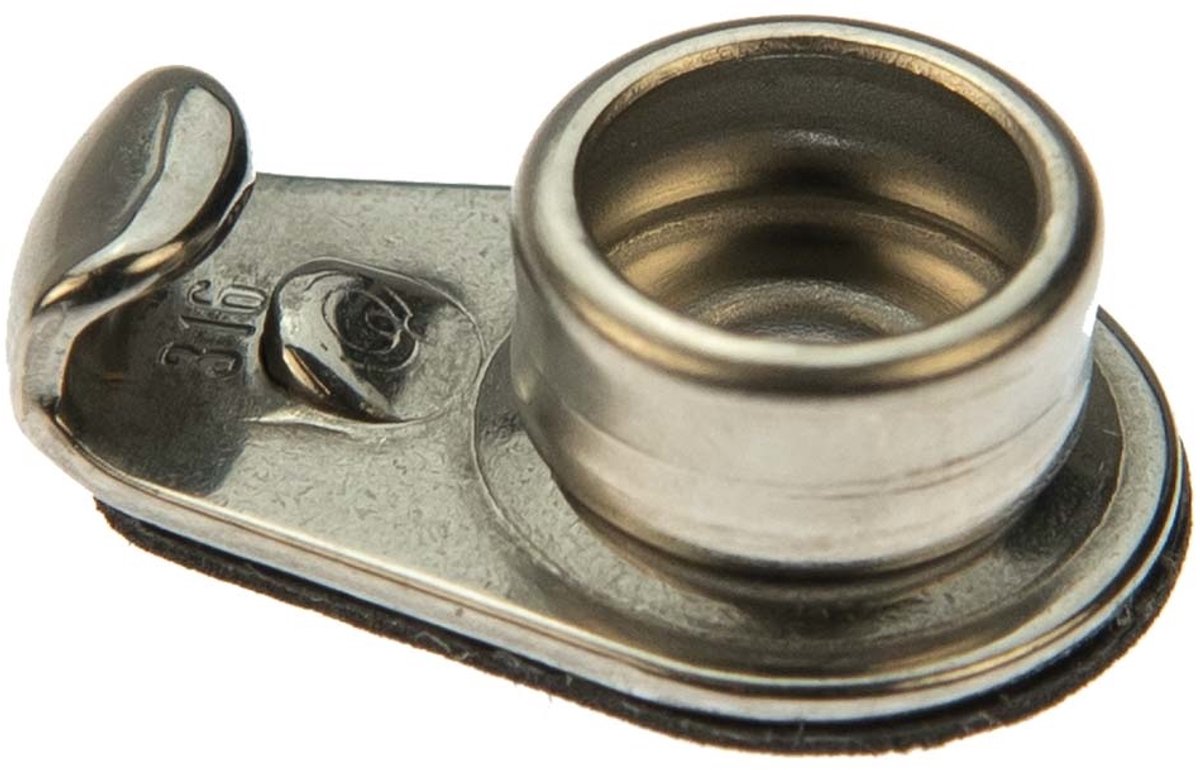 Q-Snap drukknoop C Stud rvs 316