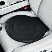 Smoakez - Draaibaar Kussen Voor De Auto - Zitkussen Met 360 Graden Rotatie Autostoel Transfer Gemakkelijk Donkerbruin Auto Accessoire