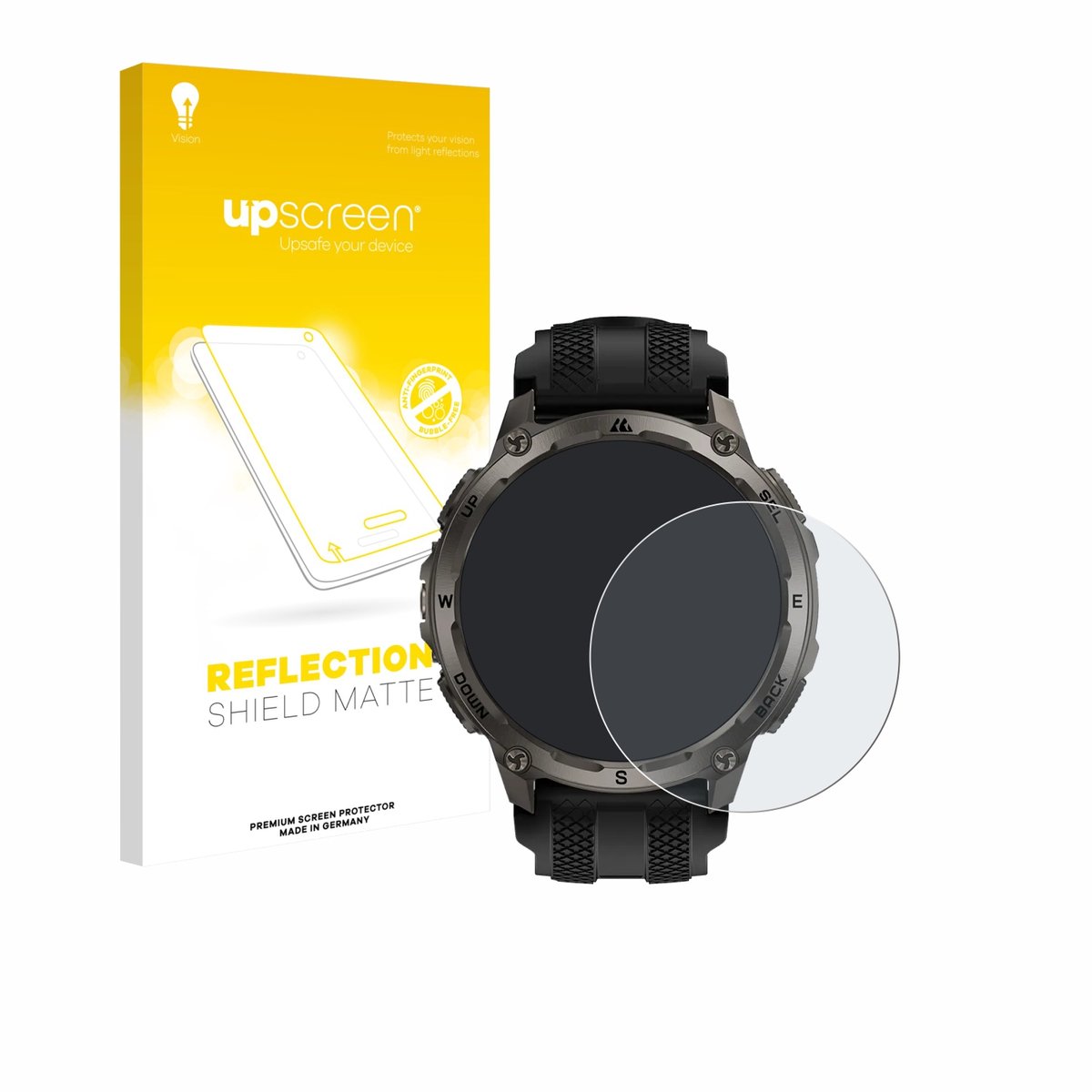 upscreen - Screenprotector voor Kospet Tank T4C - Folie Beschermfolie anti glare matte