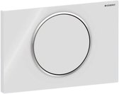 Geberit Sigma 10 bedieningspaneel - wit glans