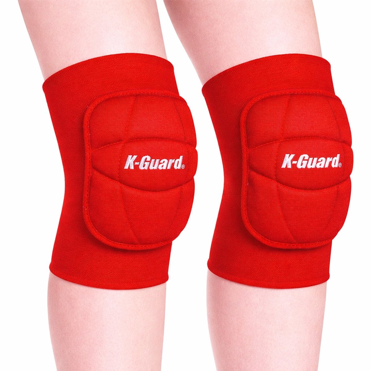 K-Guard Kniebeschermers Volleybal - Handbal - Per Paar - Rood - Maat M