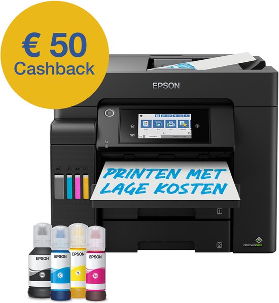 Epson EcoTank ET-5805 - All-in-One Inkttank Printer - Inclusief tot 3 jaar inkt