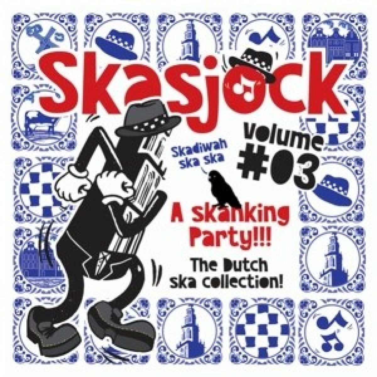Various Artists - Skasjock 3: The Dutch Ska Collection (LP) (Coloured Vinyl)
