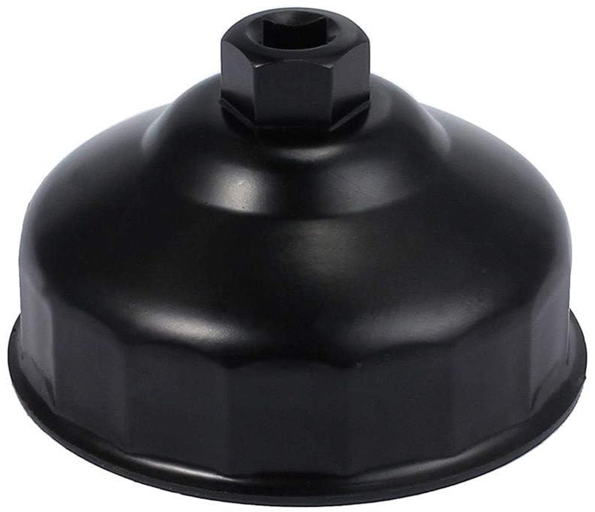 Oliefiltersleutel 86mm met 16 groeven voor BMW - gereedschap voor het verwijderen van de oliefilterkap - geschikt voor BMW N54 N55 N52 motoren zwart