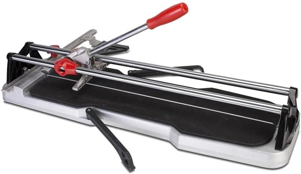 Handmatige Tegelsnijder - Precisie Snijgereedschap - Professioneel Tegelwerk - Snijden met één hand - 62 cm lengte - Grijs