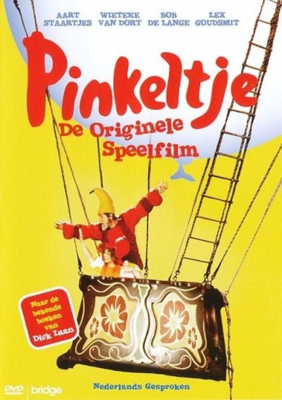 Pinkeltje: De Originele Speelfilm met Aart Staartjes en Lex Goudsmit in een luchtballon.