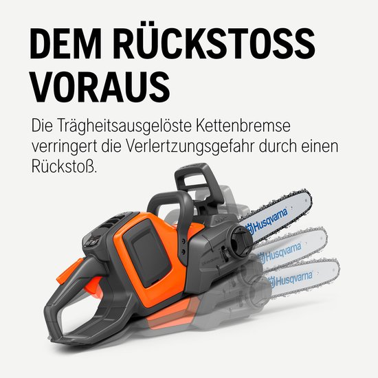 Husqvarna 225i - Accu Kettingzaag - 36V - 30 cm Zwaard van Merkloos	 — afbeelding 4