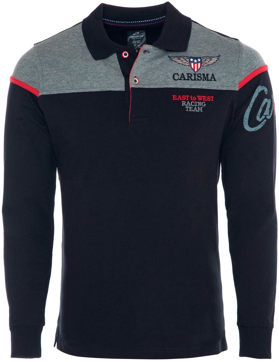 Carisma lange mouw polo