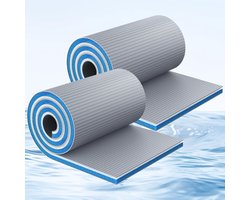 8 Layer Aquarium Filter Mat - 40 x 30 cm - Snijdbare Media Mat - Filter Spons Mat voor Aquariums en Vijvers - Hoge Dichtheid - Multilayer Filter Wading - Organisch Schuim - Verpakkingen van 2
