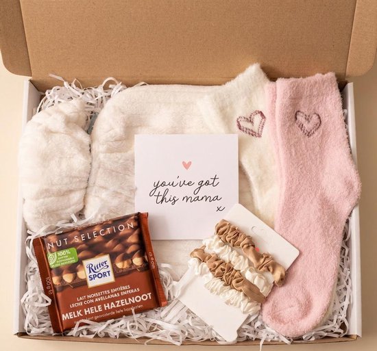 kraamcadeau mama - cadeau pakket - verwenpakket - 5 delig - kadoshop020