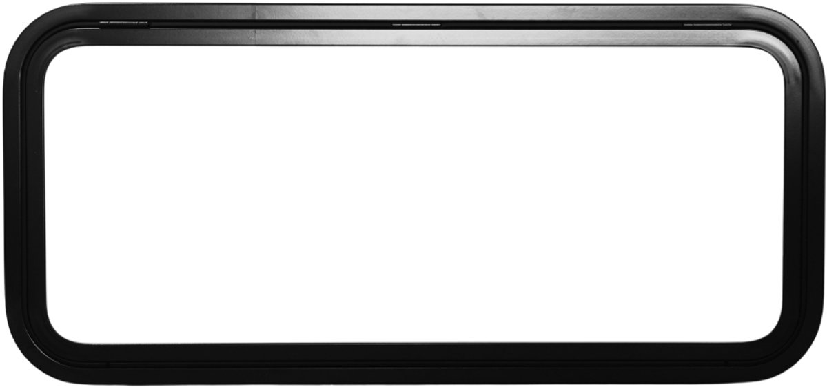 Serviceluik Zwart 1000x450mm