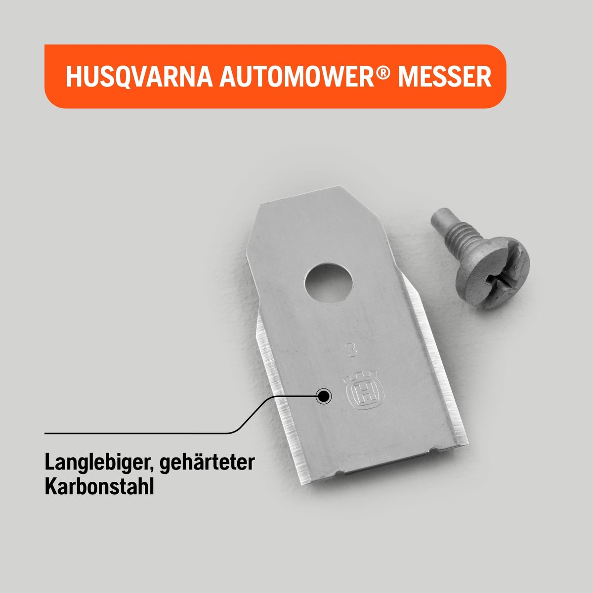 Husqvarna robotmaaier mesjes Carbon Steel - 9 stuks thumbnail 6
