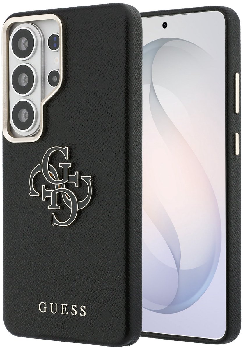 Guess Telefoonhoesje voor Galaxy S26 Ultra - Grained - Zwart