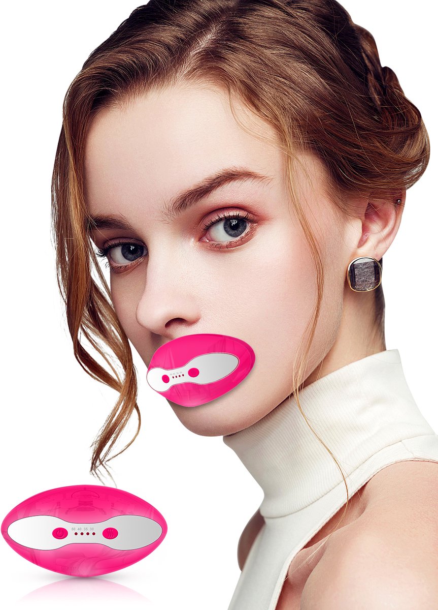 Lippenverzorgingsapparaat - LED Lippenverzorger - Verwarmde Lippenverzorger - Infrarood Licht - Volle Lippen Look - 600 mAh - Rood