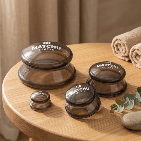 Matchu Sports Cupping set - Full body - Makkelijk te reinigen