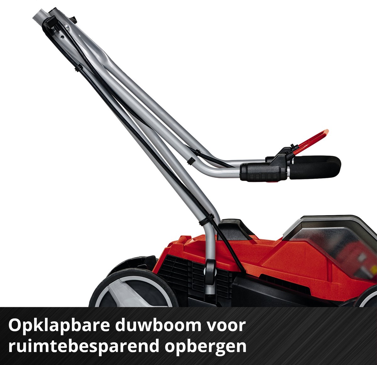Einhell Accu Grasmaaier GE-CM 36/33 Li Kit - Power X-Change - 36 V/Li-ion - Maaibreedte 33 cm - Aanbevolen gazonoppervlakte: tot 250 m² - 30 L opvangbak - Maaihoogte: 25-65 mm - Incl. 2x 2.5Ah accu + 2x oplader – foto 4