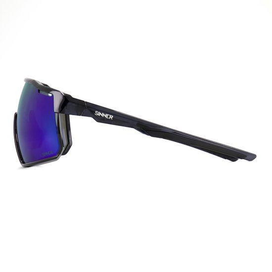 SINNER Fari - Sportbril/ Zonnebril - Zwart - Unisex - One size - BIO based frame van Sinner — afbeelding 3