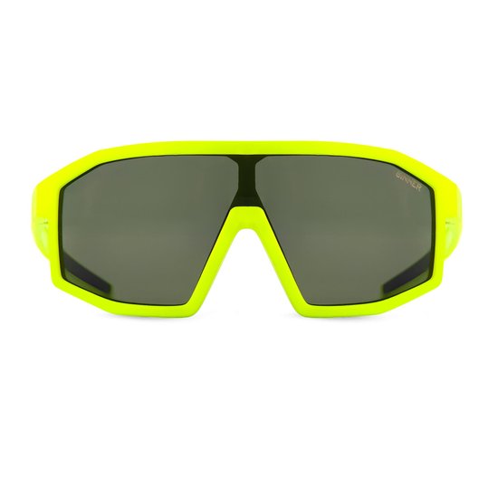 SINNER Lys - Sportbril/ Zonnebril - Mat neon groen/ mat zwart - Junior - One size - BIO based frame van Merkloos — afbeelding 2