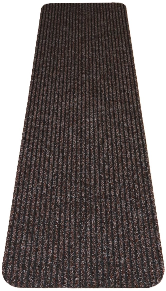 Prima Heavy Duty - Keukenmat - donker bruin - zwart - 50x180cm - antislip