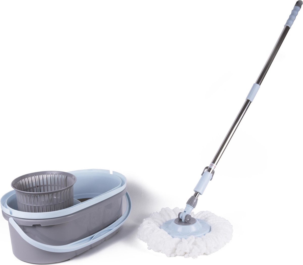 Benson Clean - dweil - dweilsysteem - 360˚ spinning mop - incl emmer en reservemop