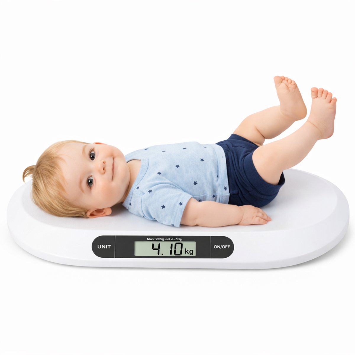 Topcom WG-2490 Babyweegschaal – Tot 20 kilo – Wit