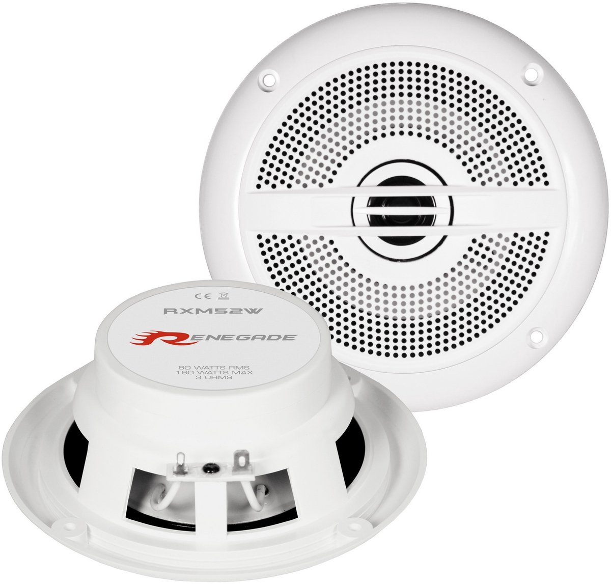 Renegade RXM52W Marine-luidspreker 160 W Inhoud: 1 paar