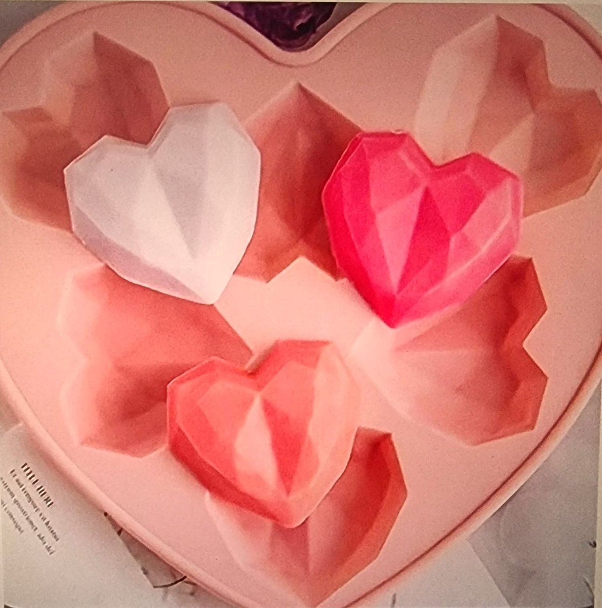 1 stuk hartvormige siliconen mal - perfect voor fondant, chocolade, taartdecoratie, zeep maken en kaarsen maken - DIY Valentijnsdag keukenaccessoires en bakgereedschappen Valentijnsdag Valentijnsdag Valentijnsdag decoratie Valentijnsdag Valentijnsdag