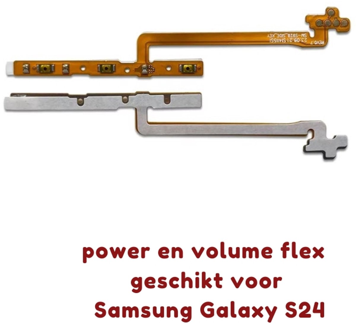 Power en volume flexkabel voor Samsung Galaxy S24
