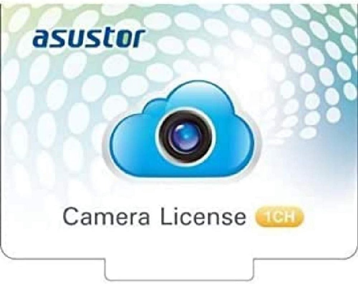 Extra IP Camera Licentie voor Asustor NAS Opslagsystemen