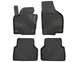 Frogum No.77 - Automatten set - Geschikt voor VW Tiguan I 2007-2016 - 3D TPE Rubber - 4-delig - Hoogte 4cm - Zwart