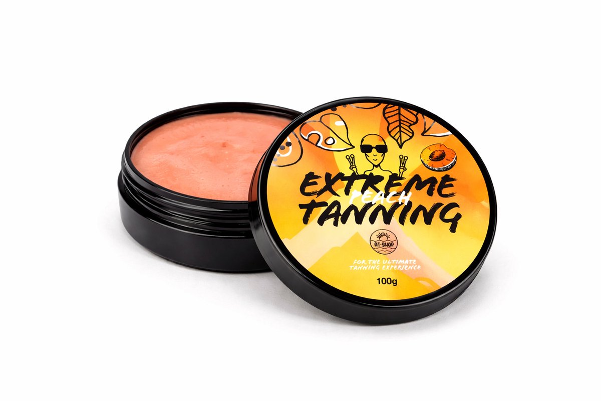Extreme Tanning - Peach - 100ml - zonnebankcreme | Zonnebank | At-Shop | Sneller bruin | Zonnecreme | Zonnebrand| – foto 2