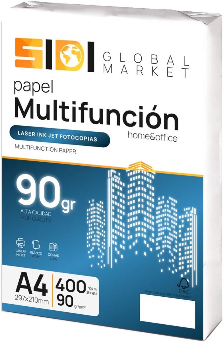Hoogwaardig A4 Printerpapier 90g Extra Wit voor School, Werk en Kantoor