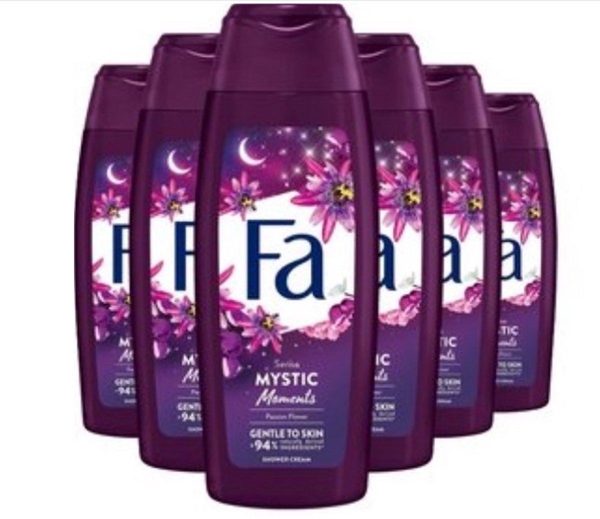 6x Fa Douchegel - Mystic Moments 250 ml