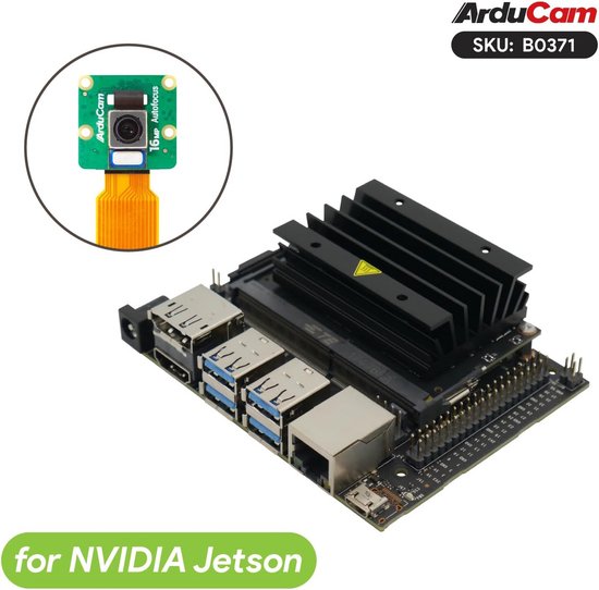 64MP Autofocus Camera Module met Beschermcase voor Raspberry Pi Series van Merkloos — afbeelding 4